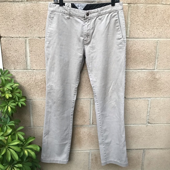 Volcom Other - Volcom True to This Straight Leg Chino Khaki Pants